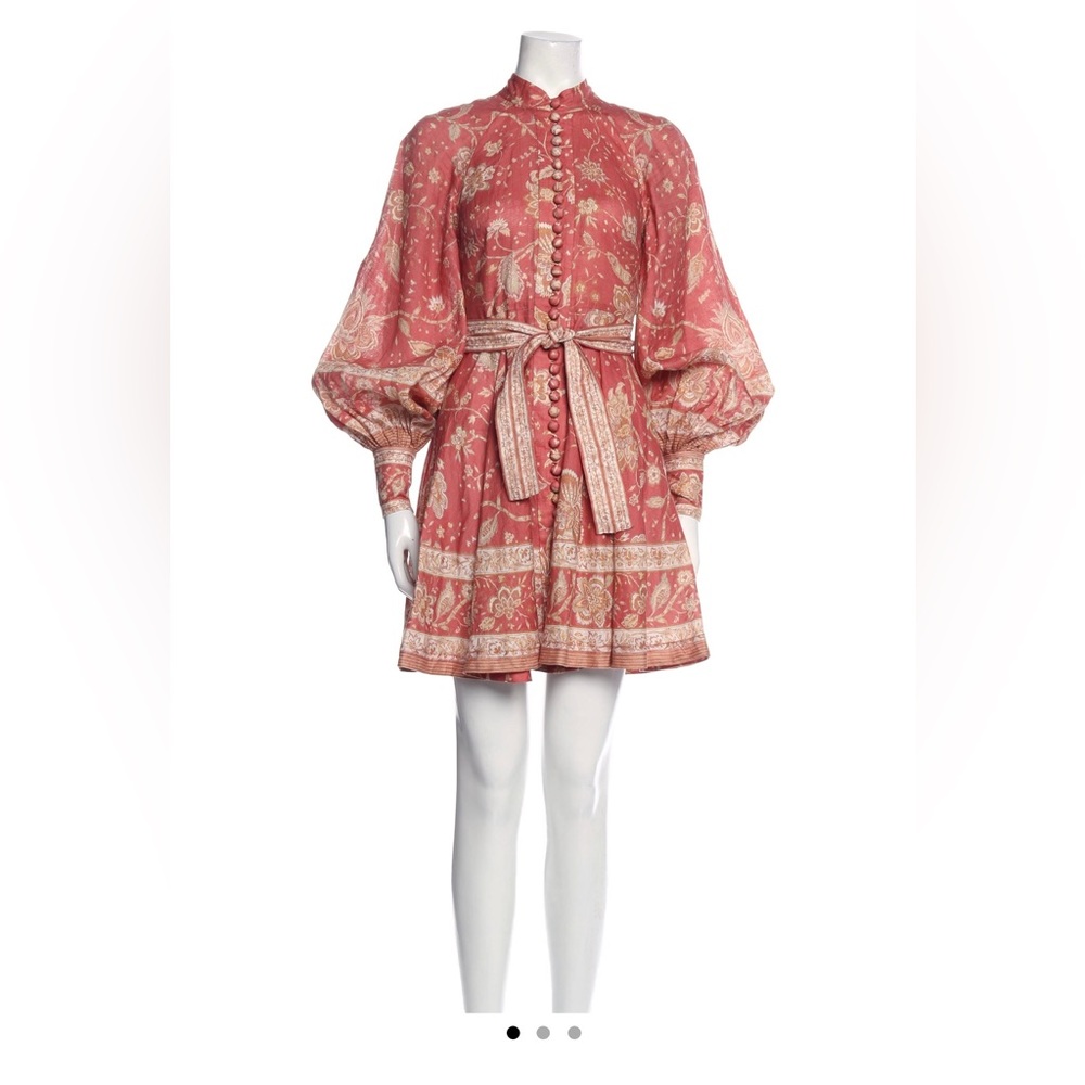 Zimmermann Linen Shirtdress